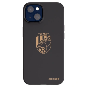 Picasee silikonový černý obal pro Apple iPhone 14 - FC Viktoria Plzeň I