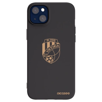 Picasee silikonový černý obal pro Apple iPhone 14 Plus - FC Viktoria Plzeň I