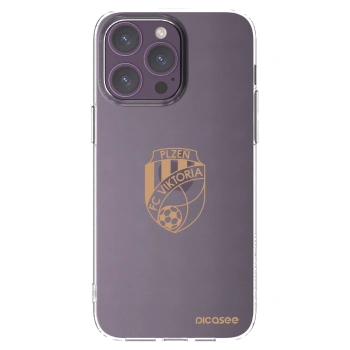 Picasee silikonový průhledný obal pro Apple iPhone 14 Pro Max - FC Viktoria Plzeň I