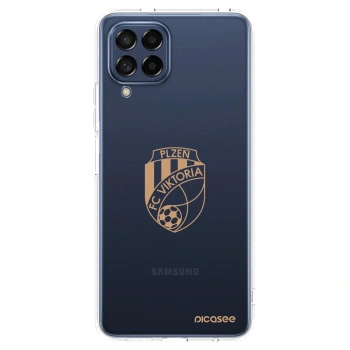 Picasee silikonový průhledný obal pro Samsung Galaxy M53 5G - FC Viktoria Plzeň I