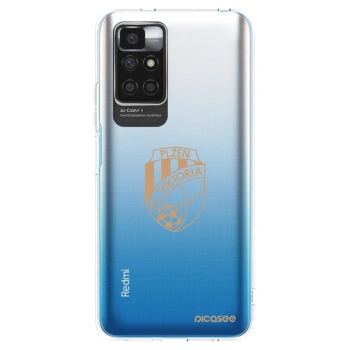 Picasee silikonový průhledný obal pro Xiaomi Redmi 10 (2022) - FC Viktoria Plzeň I