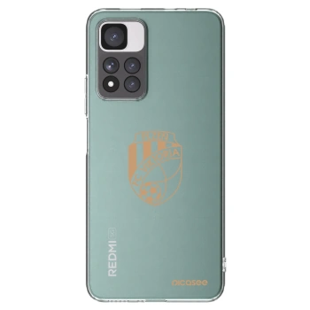 Picasee silikonový průhledný obal pro Xiaomi Redmi Note 11 Pro+ 5G - FC Viktoria Plzeň I