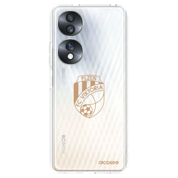 Picasee silikonový průhledný obal pro Honor 70 - FC Viktoria Plzeň I