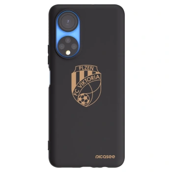 Picasee silikonový černý obal pro Honor X7 - FC Viktoria Plzeň I