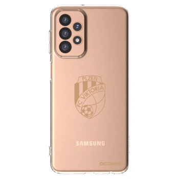 Picasee silikonový průhledný obal pro Samsung Galaxy A23 A236B 5G - FC Viktoria Plzeň I