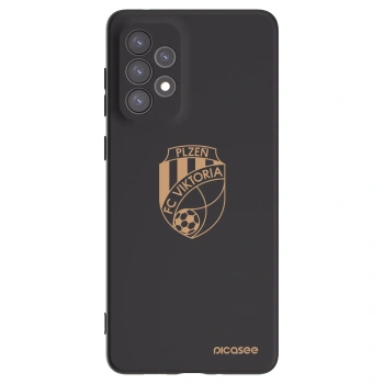 Picasee silikonový černý obal pro Samsung Galaxy A73 5G - FC Viktoria Plzeň I