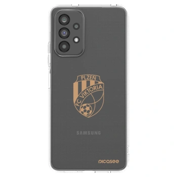 Picasee silikonový průhledný obal pro Samsung Galaxy A73 5G - FC Viktoria Plzeň I