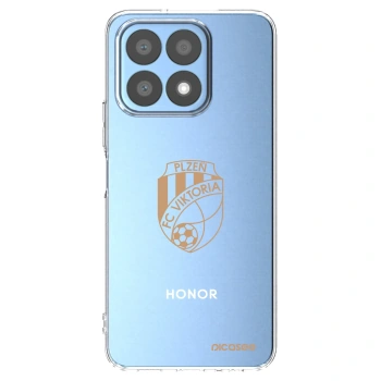 Picasee silikonový průhledný obal pro Honor X8a - FC Viktoria Plzeň I