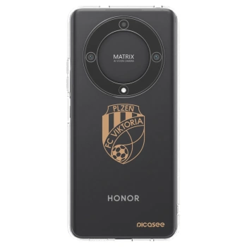 Picasee silikonový průhledný obal pro Honor Magic5 Lite 5G - FC Viktoria Plzeň I