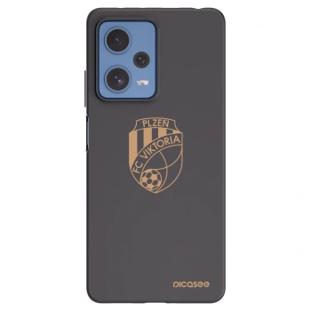 Picasee silikonový černý obal pro Xiaomi Redmi Note 12 Pro 5G - FC Viktoria Plzeň I