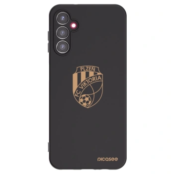 Picasee silikonový černý obal pro Samsung Galaxy A14 4G A145R - FC Viktoria Plzeň I