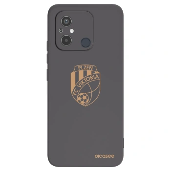 Picasee silikonový černý obal pro Xiaomi Redmi 12C - FC Viktoria Plzeň I