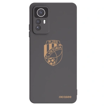 Picasee silikonový černý obal pro Xiaomi Redmi Note 12S - FC Viktoria Plzeň I