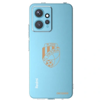 Picasee silikonový průhledný obal pro Xiaomi Redmi Note 12 4G - FC Viktoria Plzeň I