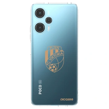 Picasee silikonový průhledný obal pro Xiaomi Poco F5 - FC Viktoria Plzeň I