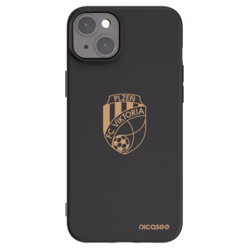 Picasee silikonový černý obal pro Apple iPhone 15 Plus - FC Viktoria Plzeň I