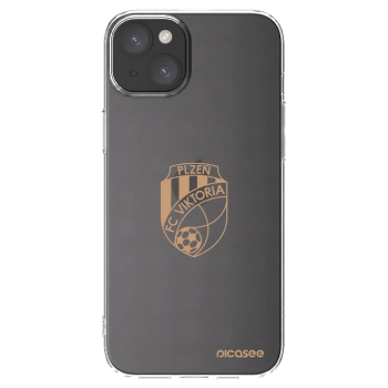Picasee silikonový průhledný obal pro Apple iPhone 15 Plus - FC Viktoria Plzeň I