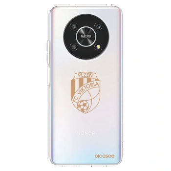 Picasee silikonový průhledný obal pro Honor Magic4 Lite 5G - FC Viktoria Plzeň I
