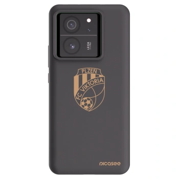 Picasee silikonový černý obal pro Xiaomi 13T - FC Viktoria Plzeň I