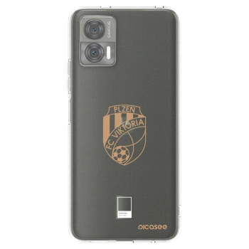 Picasee silikonový průhledný obal pro Motorola Edge 30 Neo - FC Viktoria Plzeň I