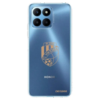 Picasee silikonový průhledný obal pro Honor 70 Lite - FC Viktoria Plzeň I