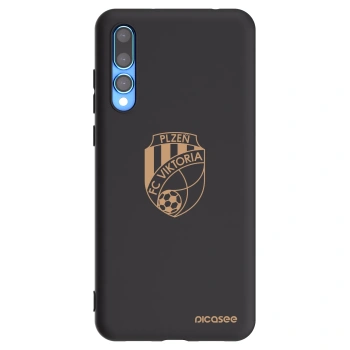 Picasee silikonový černý obal pro Huawei P20 Pro - FC Viktoria Plzeň I