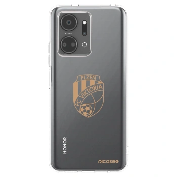 Picasee silikonový průhledný obal pro Honor X7a - FC Viktoria Plzeň I