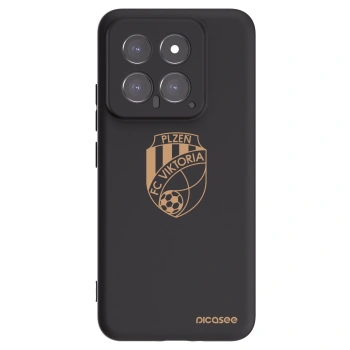 Picasee silikonový černý obal pro Xiaomi 14 - FC Viktoria Plzeň I