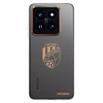 Picasee silikonový průhledný obal pro Xiaomi 14 Pro - FC Viktoria Plzeň I