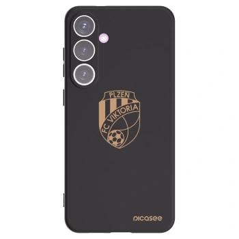Picasee silikonový černý obal pro Samsung Galaxy S24+ S926B 5G - FC Viktoria Plzeň I