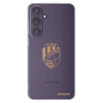 Picasee silikonový průhledný obal pro Samsung Galaxy S24+ S926B 5G - FC Viktoria Plzeň I
