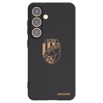 Picasee silikonový černý obal pro Samsung Galaxy S24 S921B 5G - FC Viktoria Plzeň I