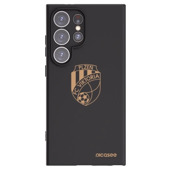 Picasee silikonový černý obal pro Samsung Galaxy S24 Ultra S928B 5G - FC Viktoria Plzeň I