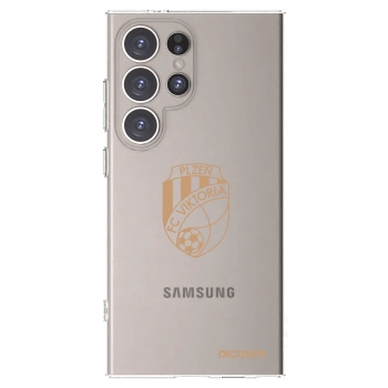 Picasee silikonový průhledný obal pro Samsung Galaxy S24 Ultra S928B 5G - FC Viktoria Plzeň I