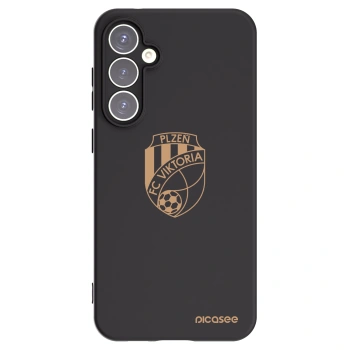 Picasee silikonový černý obal pro Samsung Galaxy S23 FE S711B - FC Viktoria Plzeň I