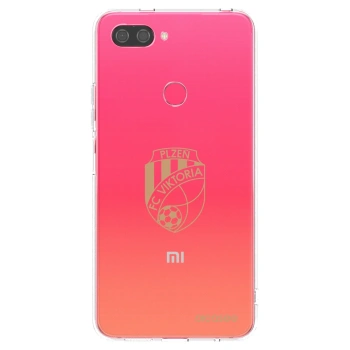 Picasee silikonový průhledný obal pro Xiaomi Mi 8 Lite - FC Viktoria Plzeň I
