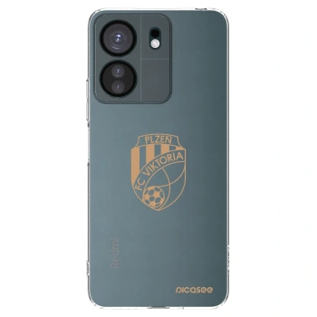 Picasee silikonový průhledný obal pro Xiaomi Redmi 13C 4G - FC Viktoria Plzeň I