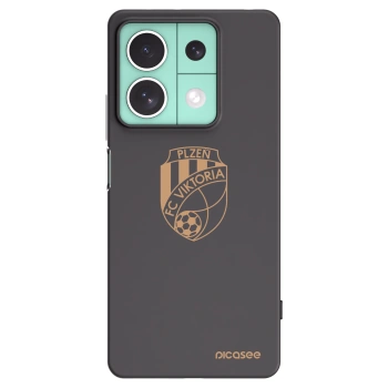 Picasee silikonový černý obal pro Xiaomi Redmi Note 13 5G - FC Viktoria Plzeň I
