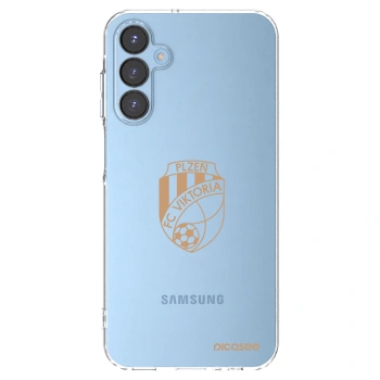 Picasee silikonový průhledný obal pro Samsung Galaxy A15 A156B 5G - FC Viktoria Plzeň I