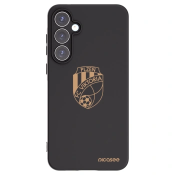Picasee silikonový černý obal pro Samsung Galaxy A55 5G A556B - FC Viktoria Plzeň I