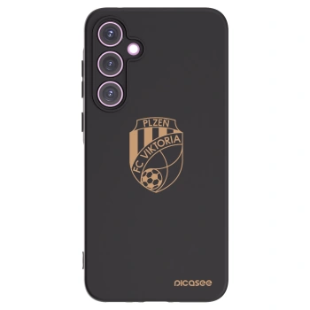 Picasee silikonový černý obal pro Samsung Galaxy A35 5G A356B - FC Viktoria Plzeň I