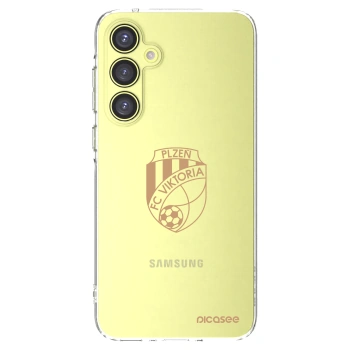 Picasee silikonový průhledný obal pro Samsung Galaxy A35 5G A356B - FC Viktoria Plzeň I