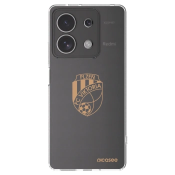 Picasee silikonový průhledný obal pro Xiaomi Redmi Note 13 4G - FC Viktoria Plzeň I