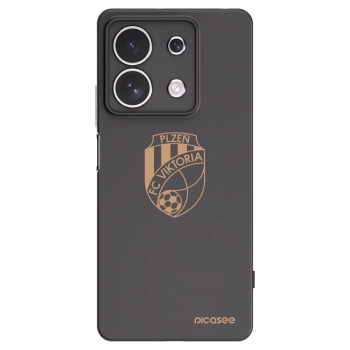 Picasee silikonový černý obal pro Xiaomi Redmi Note 13 4G - FC Viktoria Plzeň I