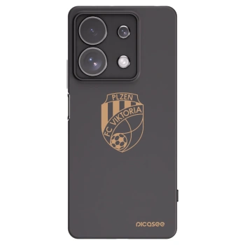Picasee silikonový černý obal pro Xiaomi Redmi Note 13 Pro 4G - FC Viktoria Plzeň I