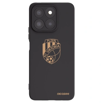 Picasee silikonový černý obal pro Honor X8b - FC Viktoria Plzeň I