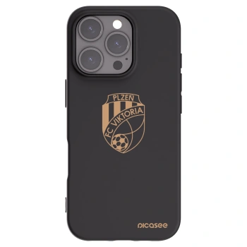 Picasee silikonový černý obal pro Apple iPhone 16 Pro - FC Viktoria Plzeň I