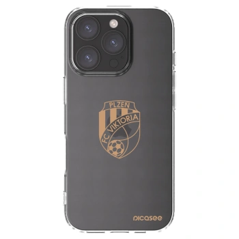 Picasee silikonový průhledný obal pro Apple iPhone 16 Pro - FC Viktoria Plzeň I