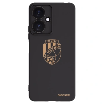 Picasee silikonový černý obal pro Xiaomi Redmi 13C 5G - FC Viktoria Plzeň I
