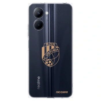 Picasee silikonový průhledný obal pro Realme C33 (2023) - FC Viktoria Plzeň I